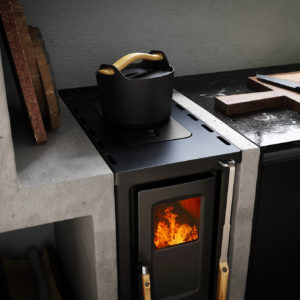 JD 320 wood stove